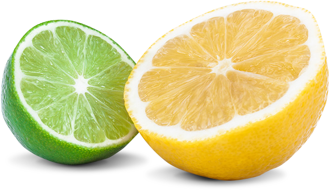 Lemon Lime Png - Lemon And Lime Png (700x700), Png Download
