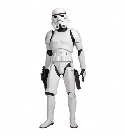 Stormtrooper Star Wars Transparent Background Png - Star Wars Stormtrooper (429x465), Png Download