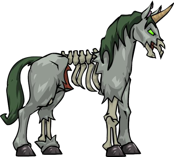 Fanartl Undead Unicorn - Undead Unicorn (554x500), Png Download