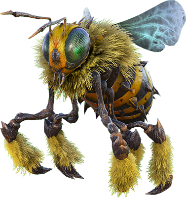 Giant Bee Taming Calculator Tips Stat Calculator Torpor - Ark Queen Bee (377x400), Png Download