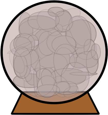 Crystal Ball-0 - Circle (872x486), Png Download