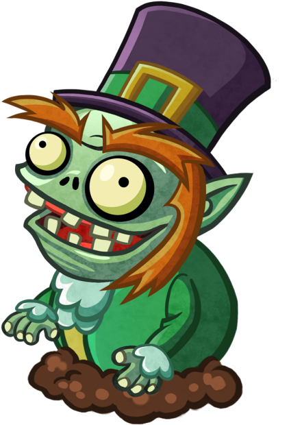 Plants Vs Zombies Hero Luck O The Zombie (1116x628), Png Download