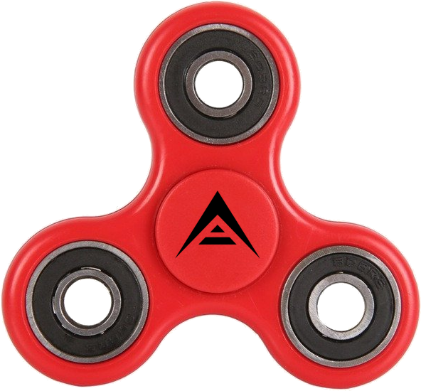 2537864 - >> - Red Fidget Spinner Jpg (592x550), Png Download