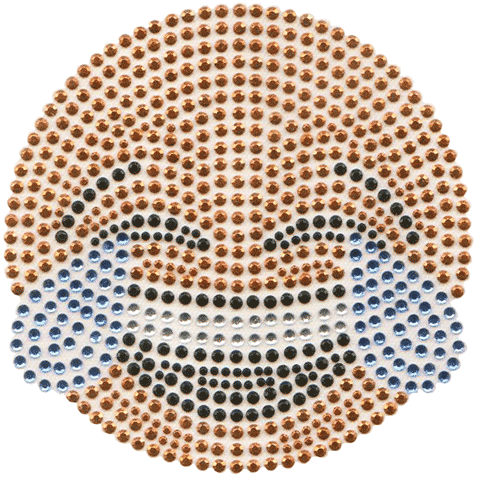 S102107 Emoji Happy And Crying Face - Plate (484x500), Png Download