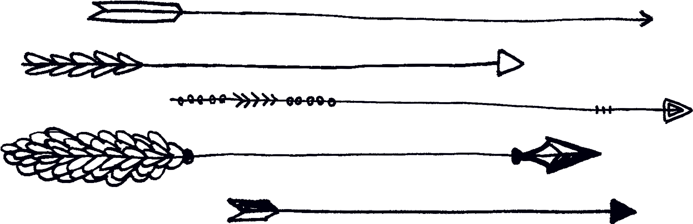 Tattly Arrows Wesley Stuckey 00 V=1532012272 - Tattoo Stencils Arrow (3000x3000), Png Download