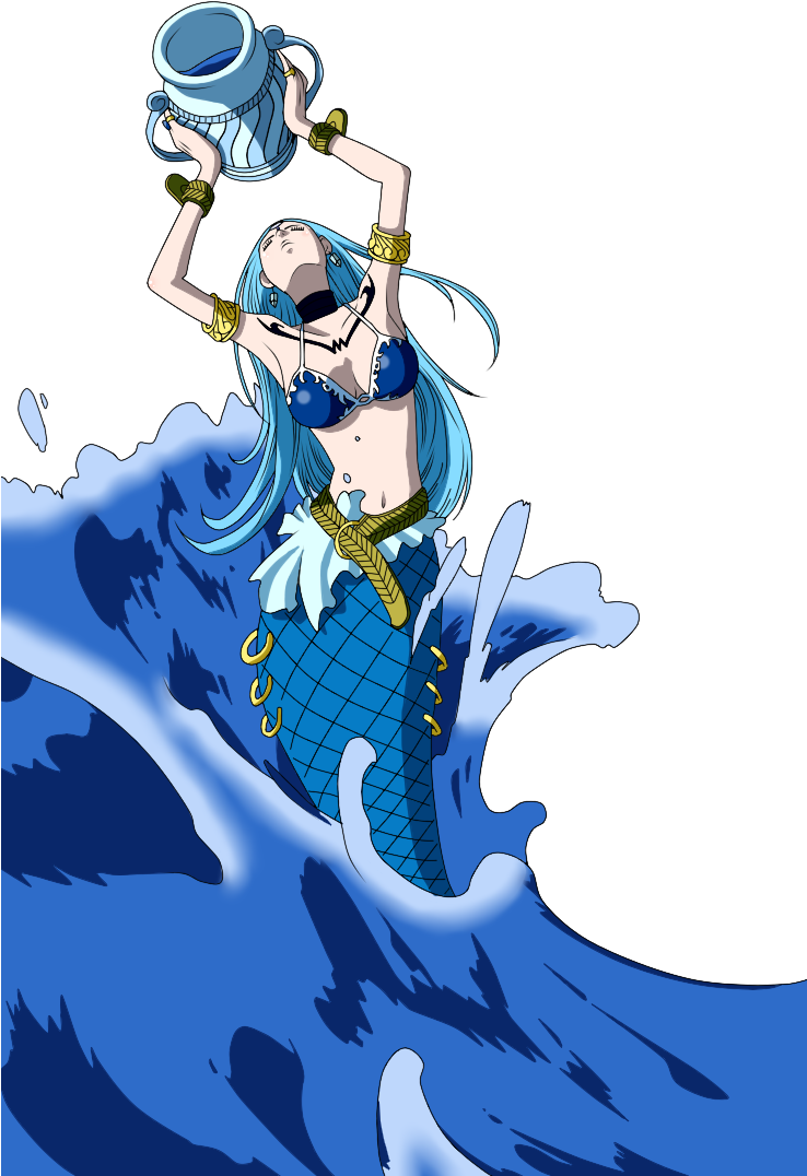 Image Download By Silent Shanin D - Aquarius Fairy Tail Art (737x1198), Png Download