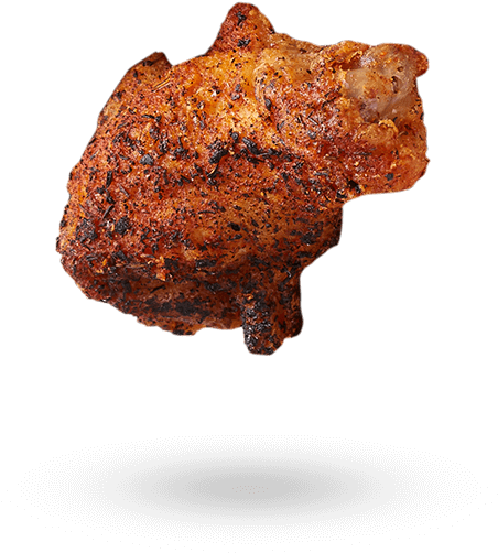 Charred Wing - Duck Meat (486x501), Png Download