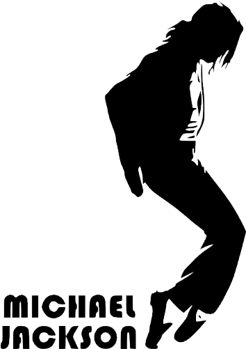 Share This Image - Michael Jackson Out Line (500x500), Png Download