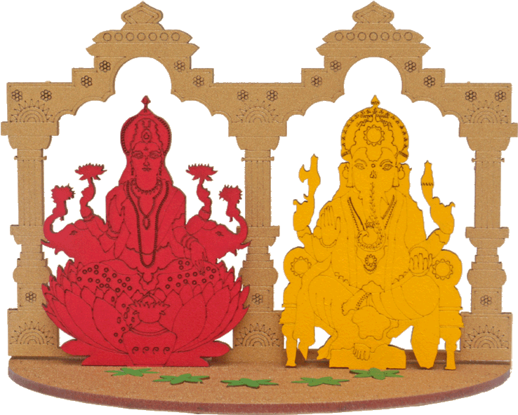 Lordganesha - Transparent Ganesh Lakshmi Png (737x600), Png Download