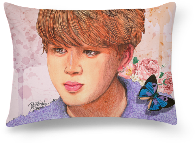 Almofada Retangular Jimin - Jimin (800x800), Png Download