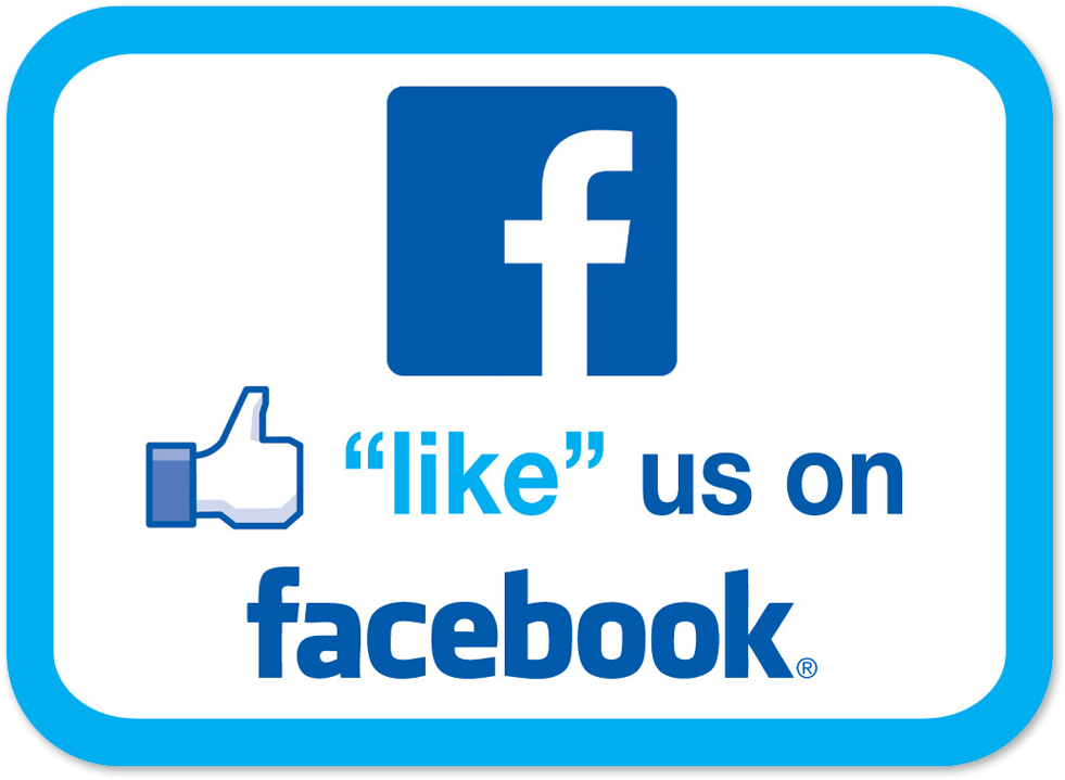 Picture Of "like" Us On Facebook Stickers - Us On Facebook (1200x1200), Png Download