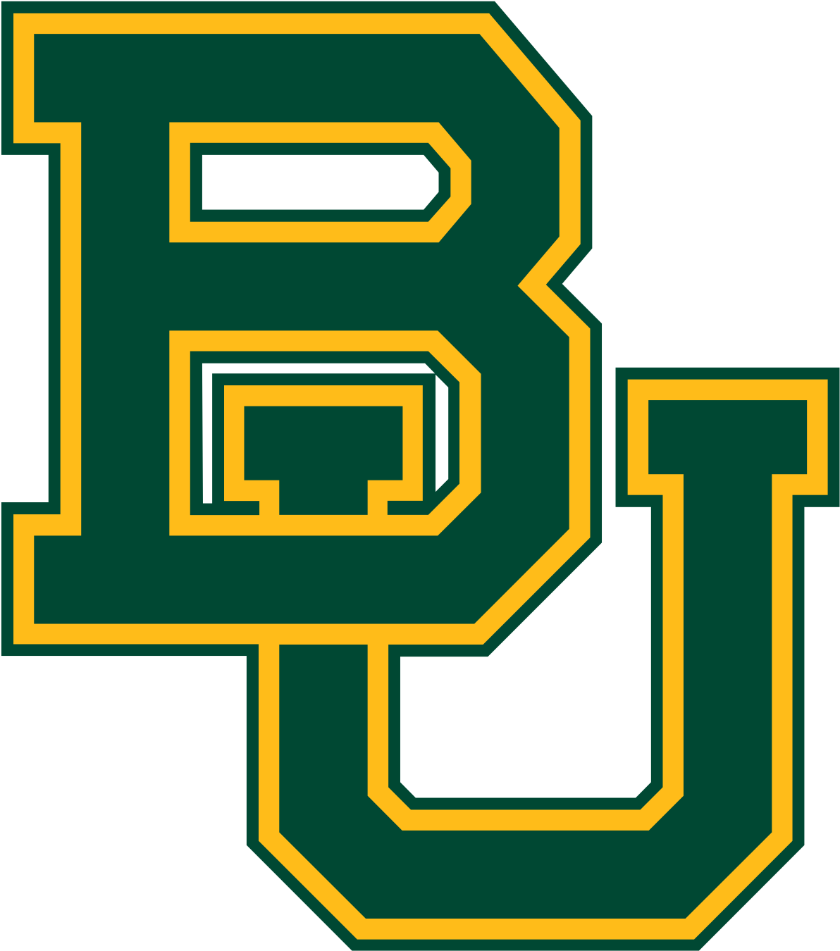 Baylor Bears Football - Baylor Bears (1200x1358), Png Download