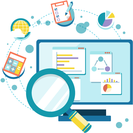 Web Analytics - Web Analysis (510x440), Png Download