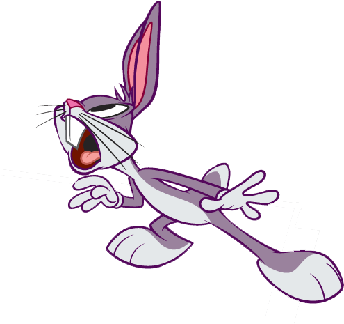 Bugs Bunny - Looney Tunes Bugs Bunny Png (504x468), Png Download