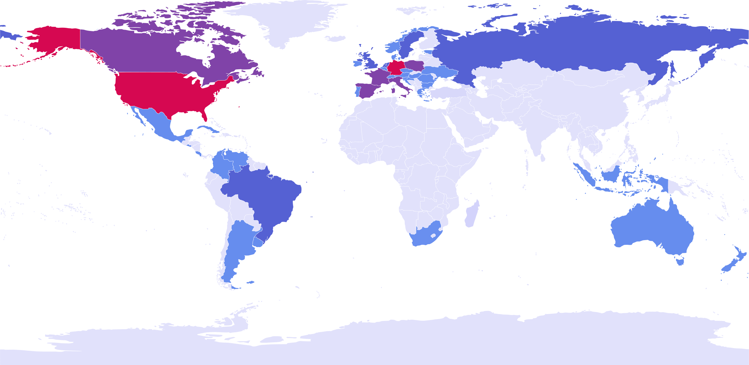 World Map Clip Art - World Map Black White (2400x1169), Png Download