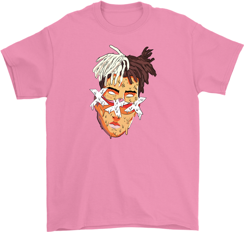 Xxxtentacion Face T-shirt - Out Of This World T Shirt (1024x1024), Png Download
