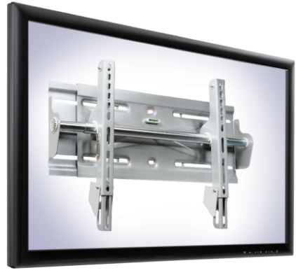 Heavy Duty Expanding Wall Mount For Large Displays - Innovative - 9194 - Mounting Kit For Flat Panel (500x440), Png Download