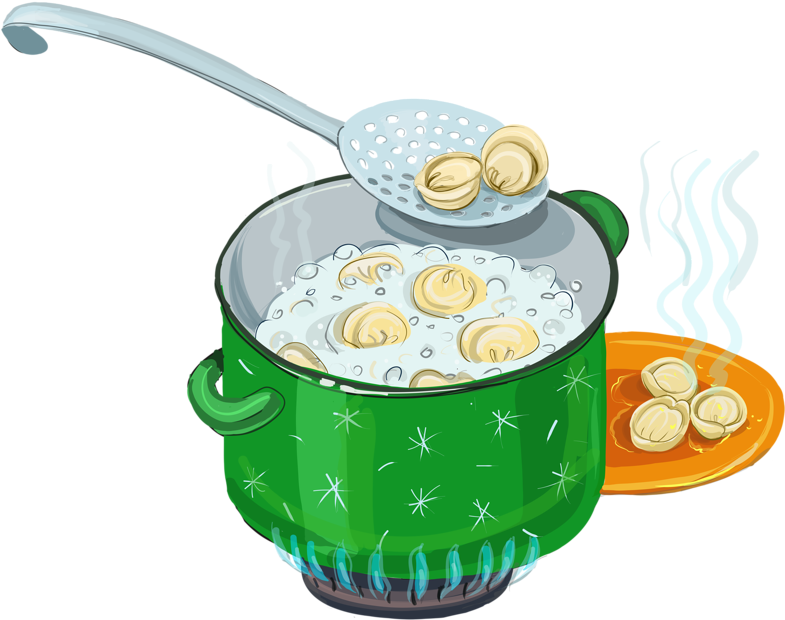 8 - Boil Food Clipart (800x649), Png Download
