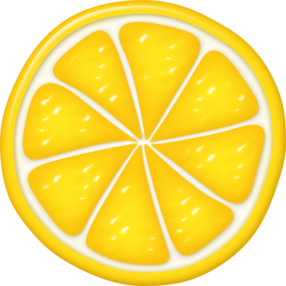 Clip Art Fruit Lemon Openclipart Image - Lemon Clipart (564x564), Png Download
