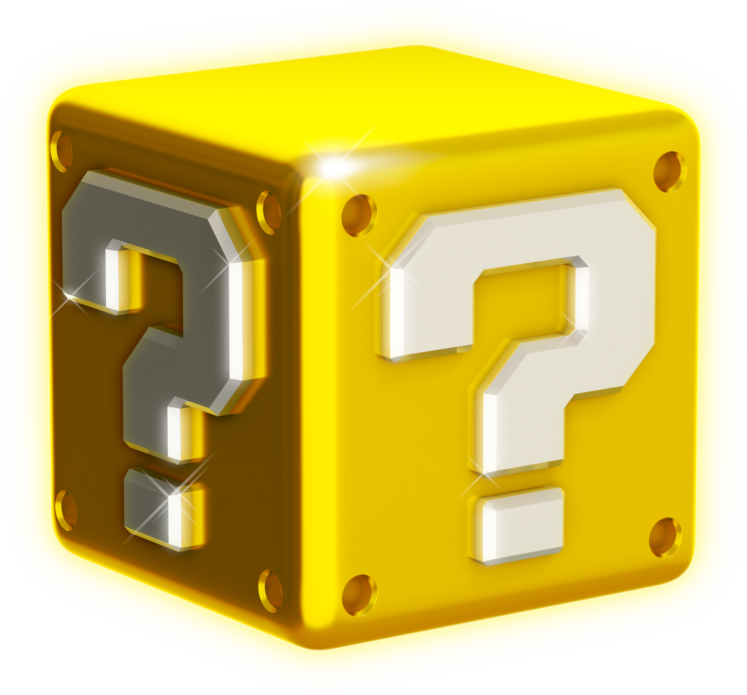 Blocks Vector Super Mario - Personajes De Mario Bros Moneda (2500x2327), Png Download
