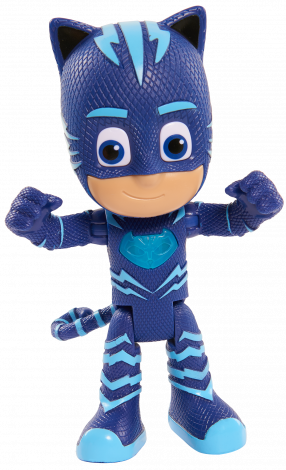 Pj Masks Deluxe Talking Figure Catboy - Pj Mask Catboy Figure (286x470), Png Download