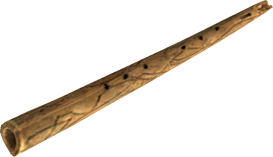 Flute Png Photo - Skyrim Flute (900x518), Png Download