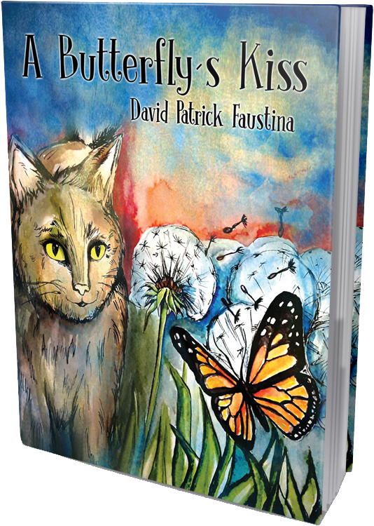 A Butterfly's Kiss Is The Heartwarming Tale Of A Young - Tabby Cat (533x778), Png Download