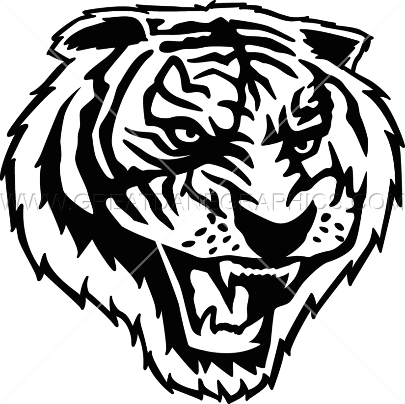 Vector Free Library At Getdrawings Com Free For Personal - Tiger Roar Transparent Drawing (825x823), Png Download