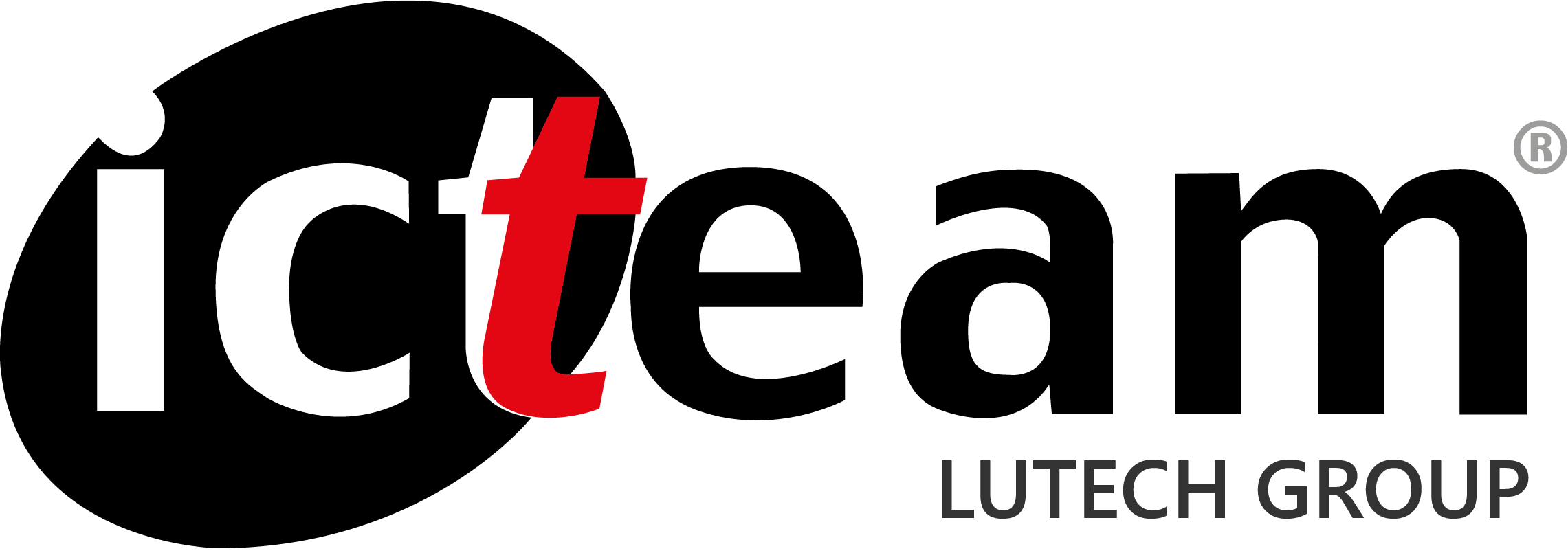 Un Team Di Specialisti Dell'ict Icteam - Graphic Design (2281x805), Png Download