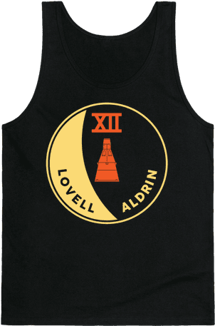 Gemini 12 Tank Top - Top (484x484), Png Download