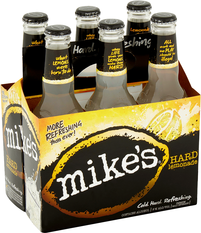 Product Packaging For Mike's Hard Lemonade - Mikes Malt Beverages ...