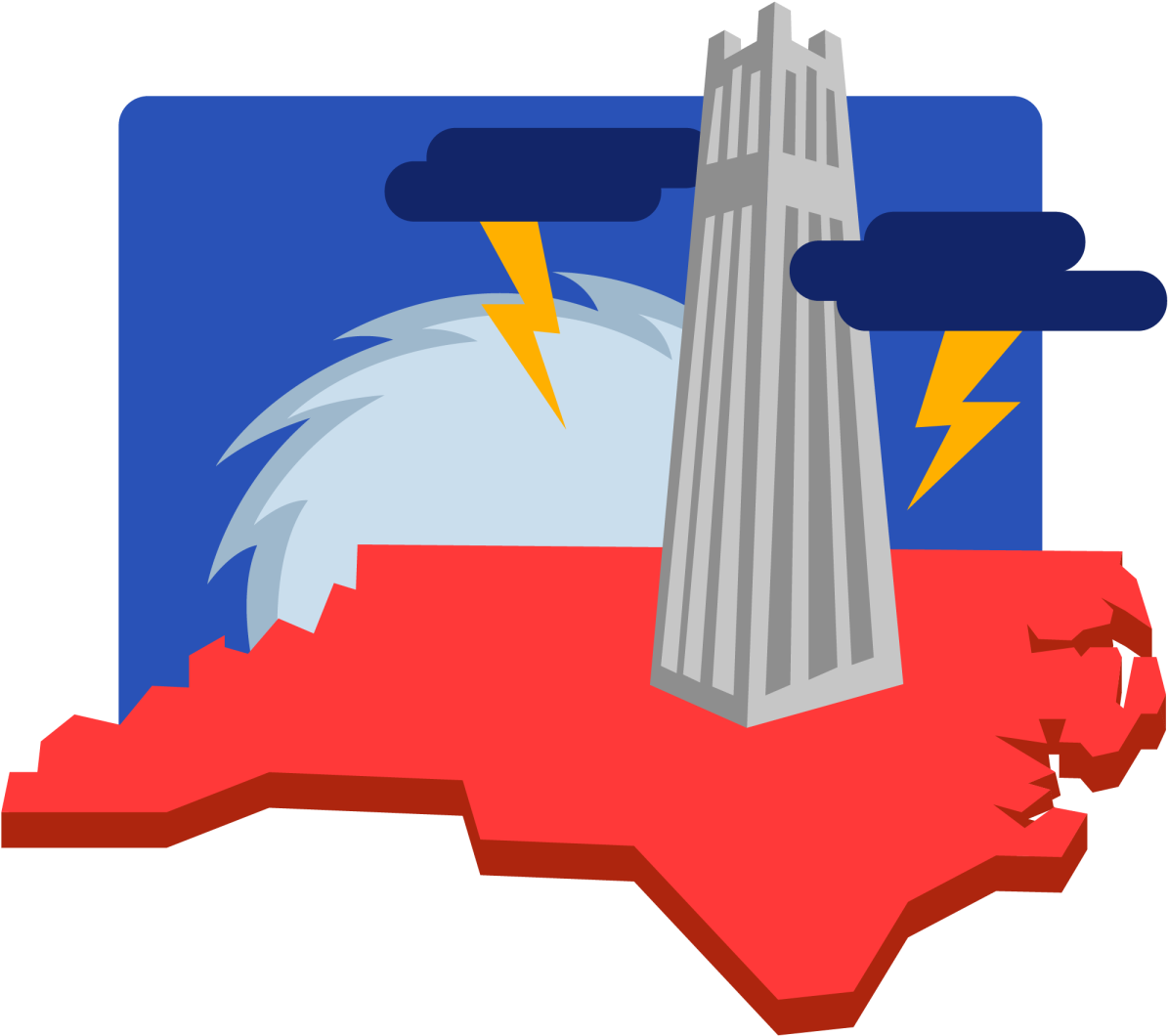 Ncsu Hurricane Graphic - Technician (1440x1440), Png Download