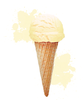 3d Realistic Lemon Ice Cream Cone With Splash, Food, - Ice Cream (360x360), Png Download