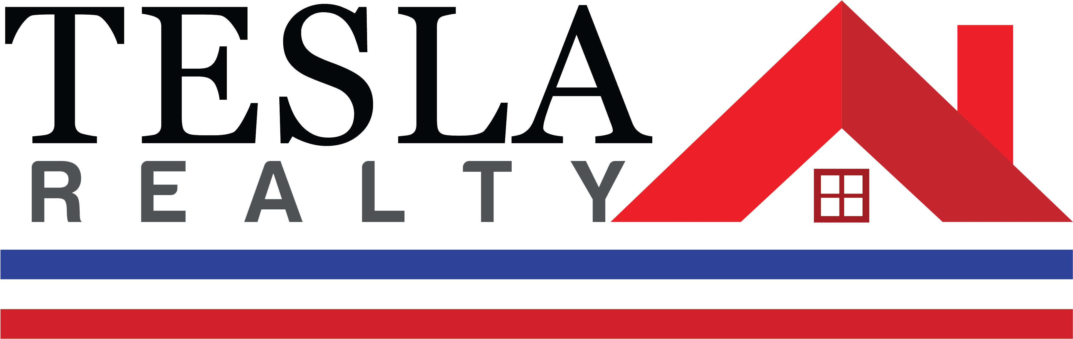 Tesla Realty - One Piece Marine Flag (3835x1436), Png Download