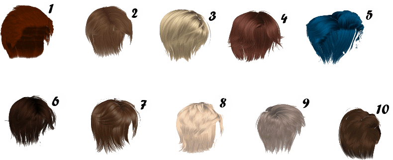 Hair Transparent Fringe - Hairstyle (800x403), Png Download