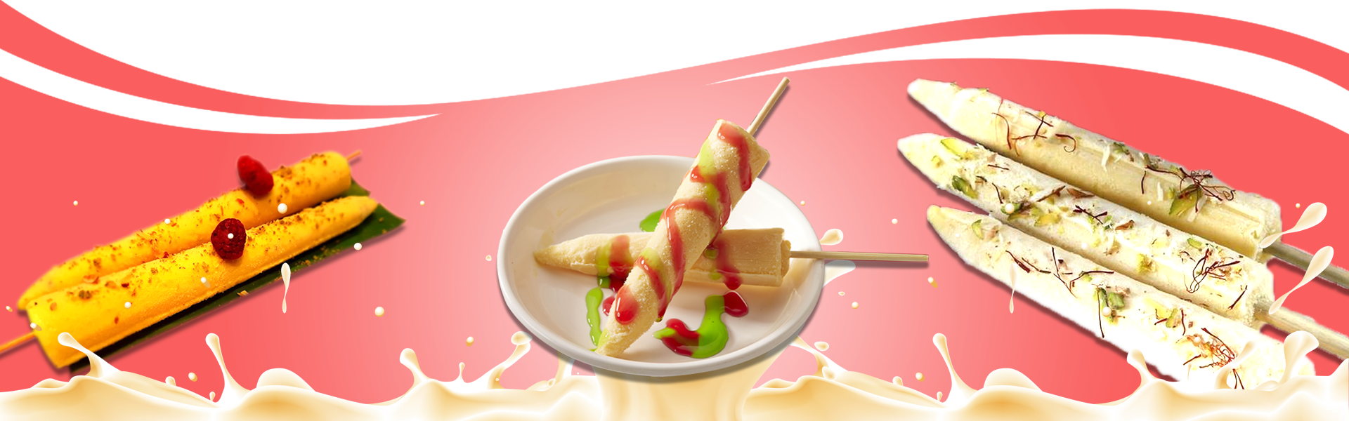 Malai Kulfi - Punjabi Kulfi (1920x600), Png Download