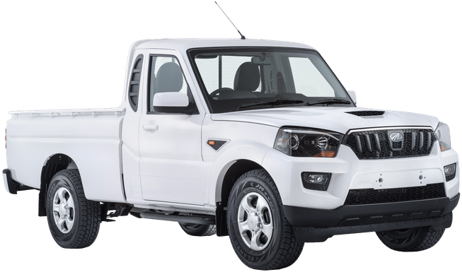Single Cab Derivatives Also Get The New Look Front, - Mahindra Scorpio Pik Up (730x484), Png Download