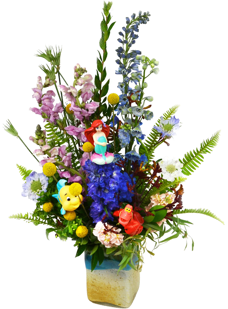 Ariel & Friends - Bouquet (1024x1024), Png Download