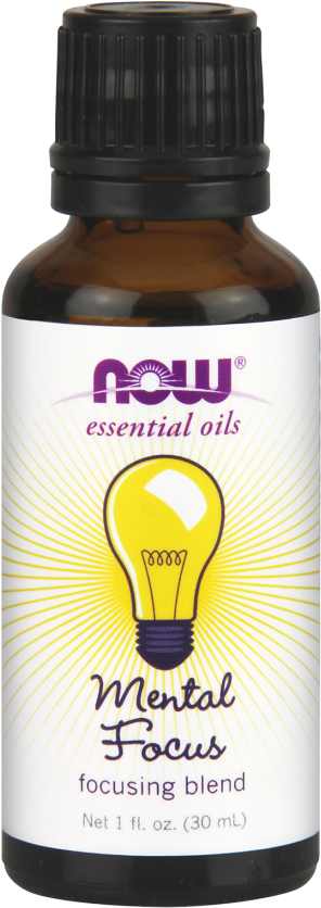 Mental Focus Oil Blend - Mental Focus Essential Oil (370x880), Png Download