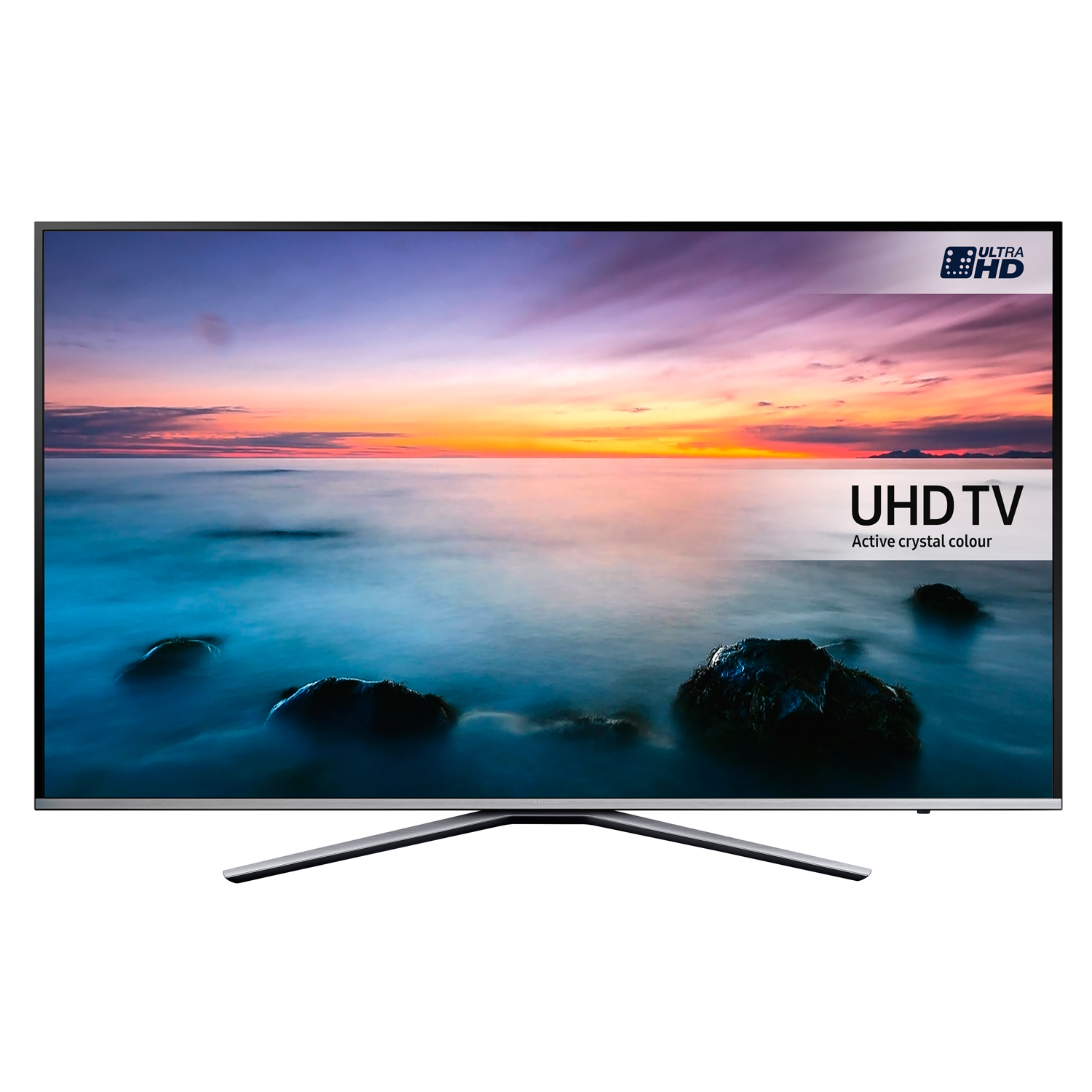 Buy Samsung Ue49ku6400 Silver/black - Samsung Ue49ku6510 (1500x1500), Png Download