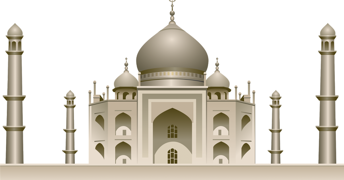 Taj Mahal Images Png (1200x630), Png Download