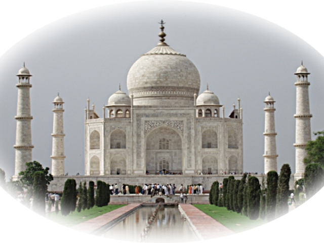 Taj Mahal Png Transparent Images - Taj Mahal (640x480), Png Download
