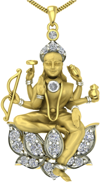 Kali God 3d Pendant - Pendant (600x600), Png Download
