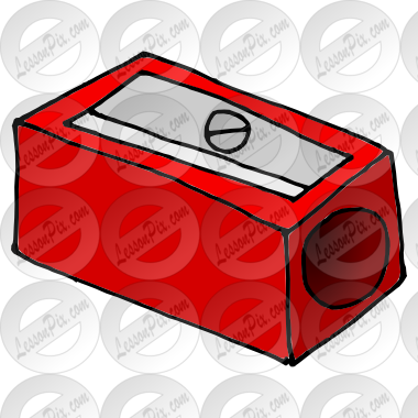 Sharpener Clipart Red - Clip Art (380x380), Png Download