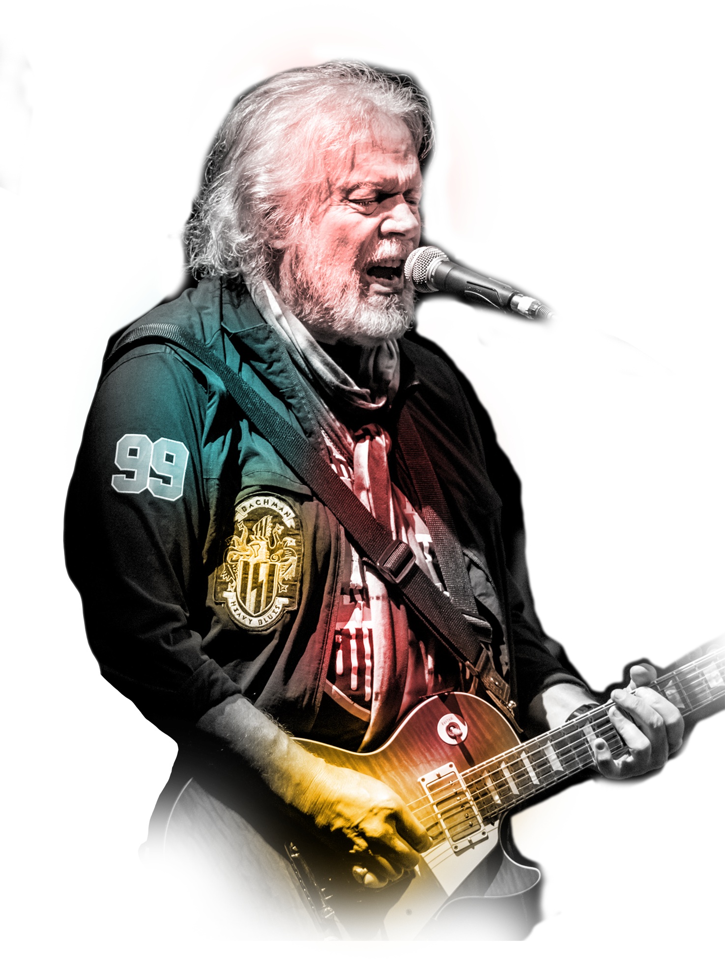 Randy-bachman - Singing (1475x1962), Png Download