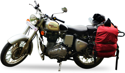 Kerala Bike Tours Rental Price List - Motorcycle (530x312), Png Download