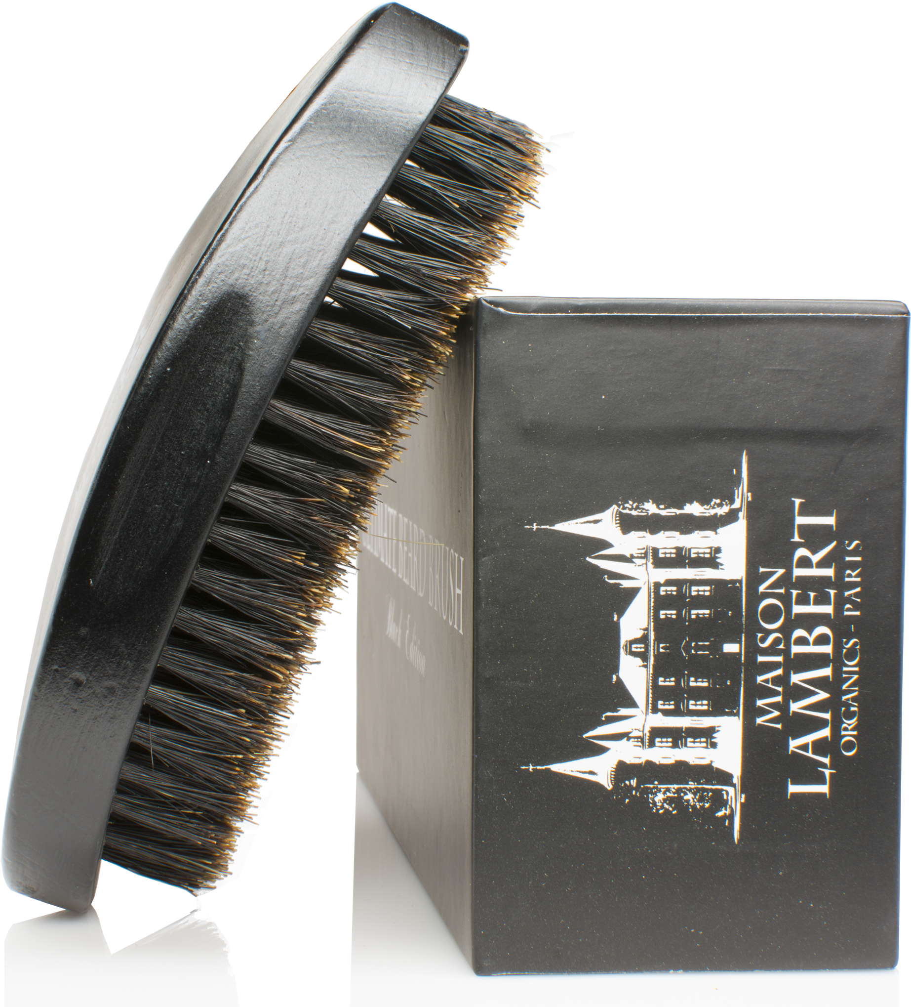 Maison Lambert Beard Brush 100% Real Boar Bristles - And (2048x2044), Png Download