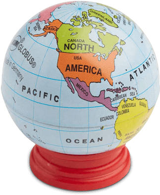 Globe Pencil Sharpener (750x1000), Png Download