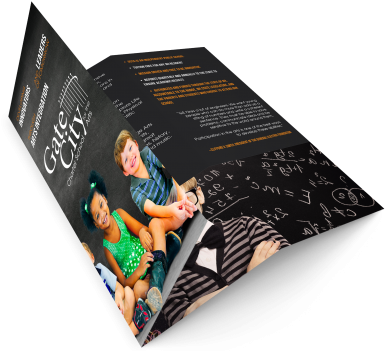 Gate City Charter School Marketing Collateral - Flyer (652x357), Png Download