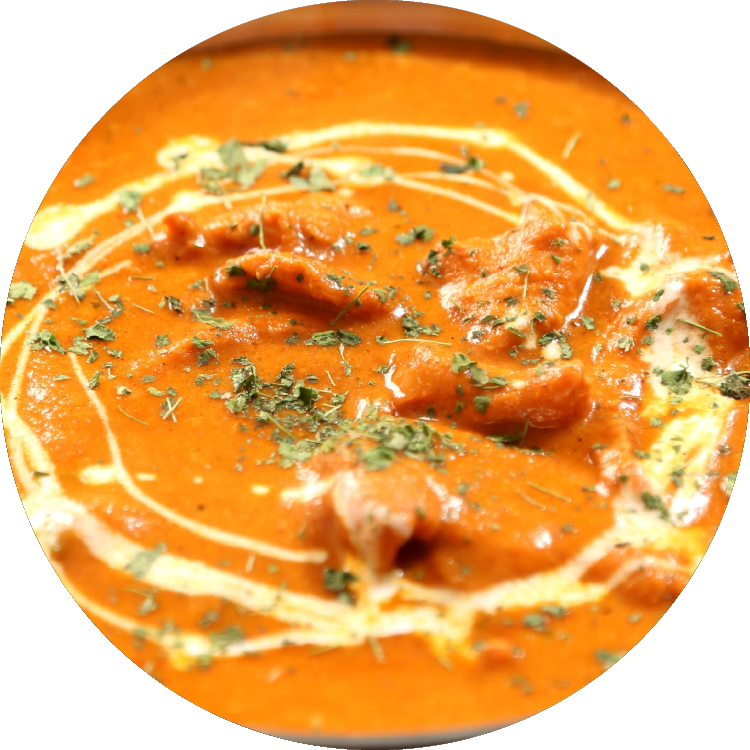 Butter Chicken - Indian Food (750x750), Png Download